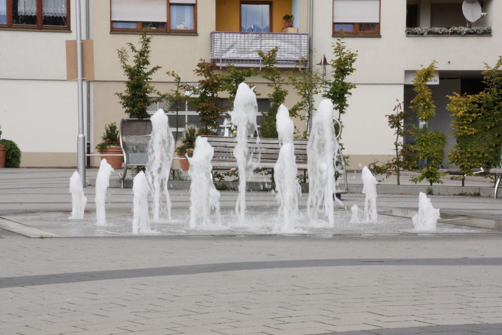 Boardinghouse Sinsheim Zentral Am Burgplatz Pansiyon Dış mekan fotoğraf